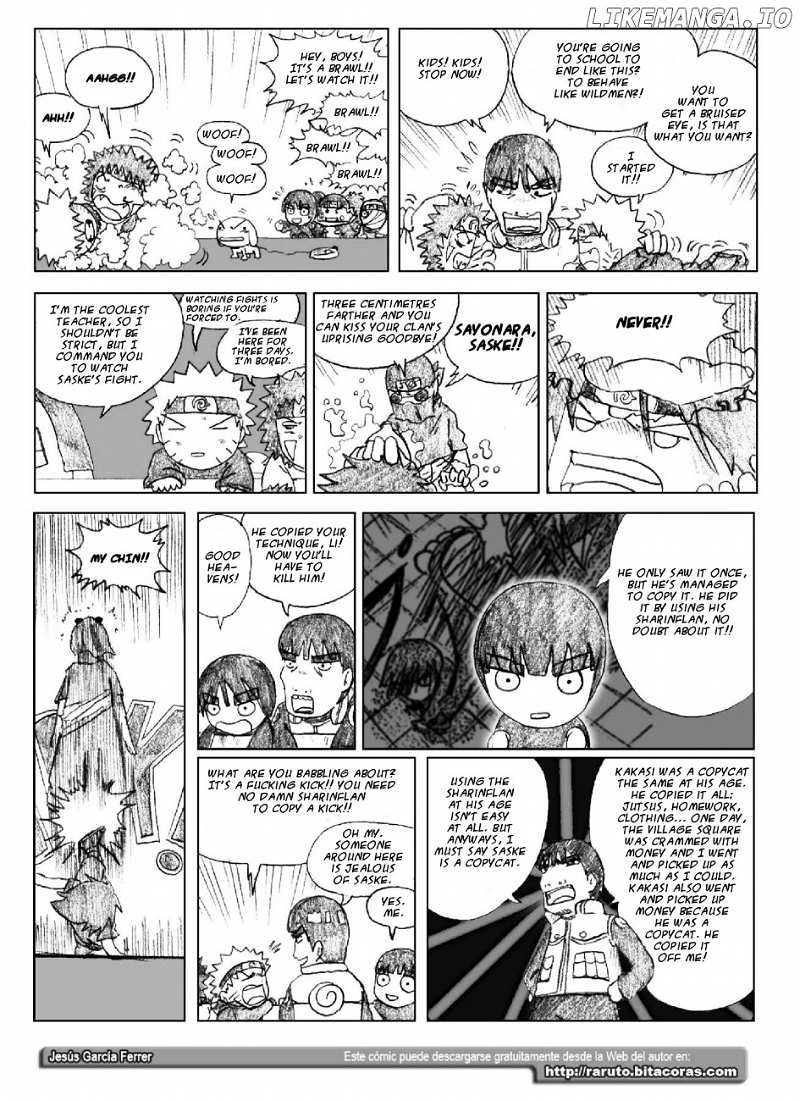 Raruto chapter 11 - page 8