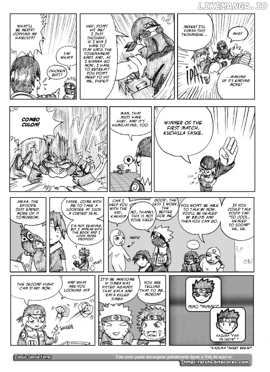 Raruto chapter 11 - page 9