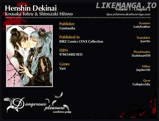 Henshin Dekinai chapter 2 - page 4