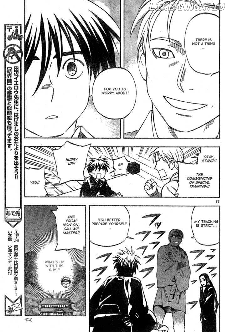 Kekkaishi chapter 297 - page 18