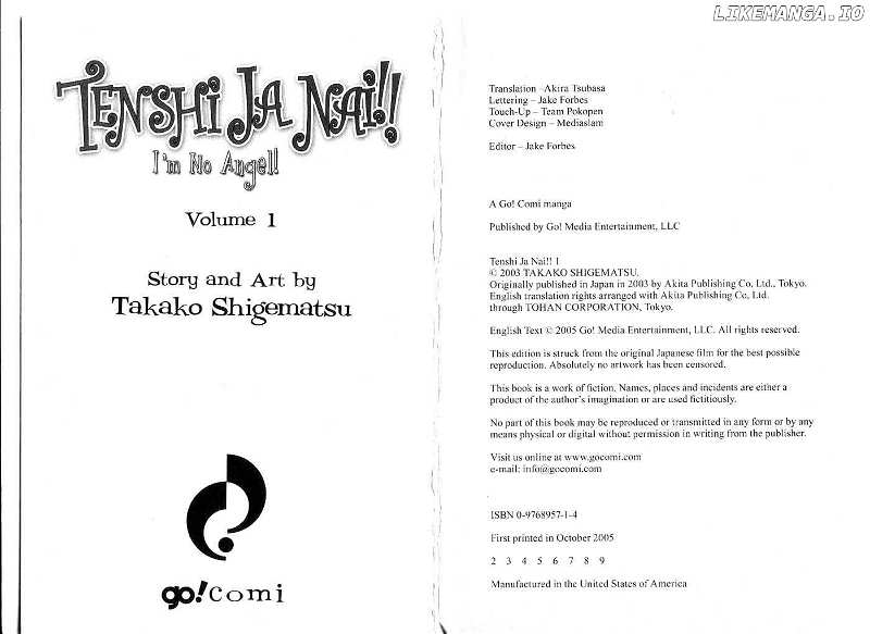 Tenshi Ja Nai! chapter 0.1 - page 2