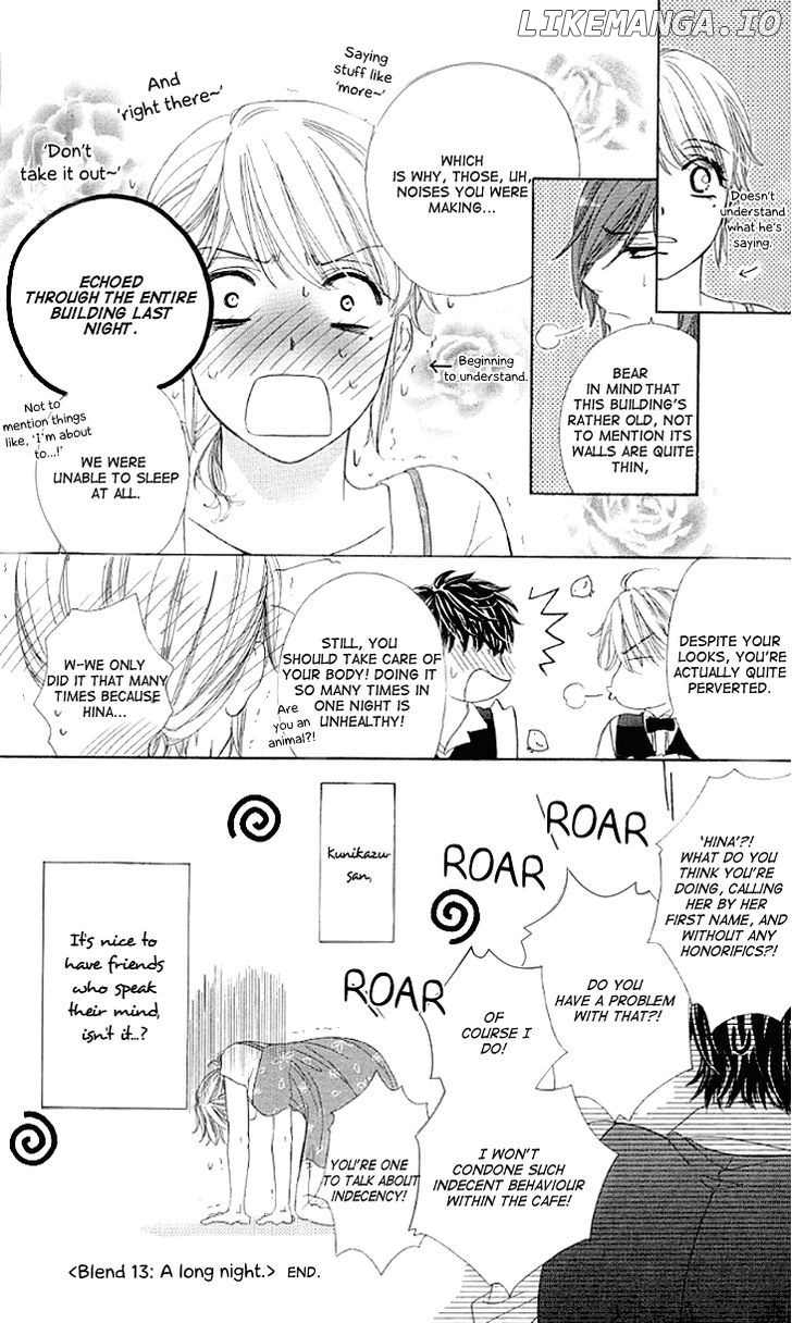 Yoru Cafe. - My Sweet Knights chapter 13 - page 39
