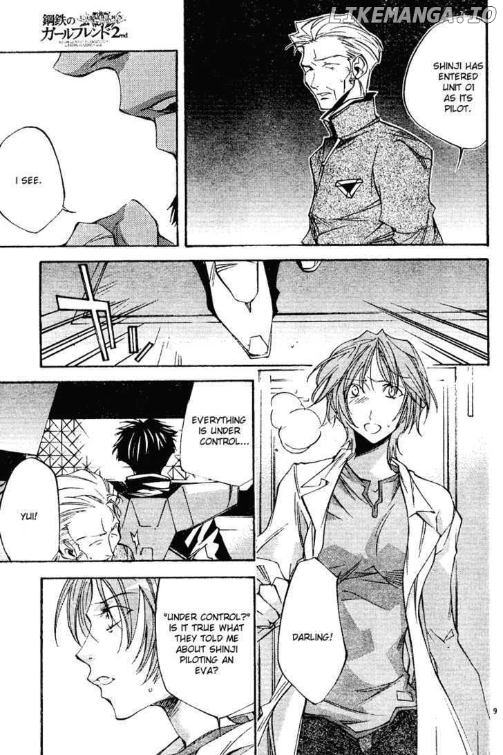 Neon Genesis Evangelion: Koutetsu no Girlfriend 2nd chapter 8 - page 10