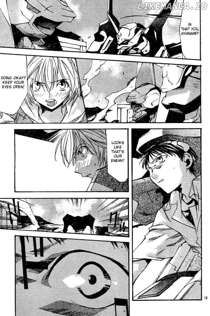 Neon Genesis Evangelion: Koutetsu no Girlfriend 2nd chapter 8 - page 14