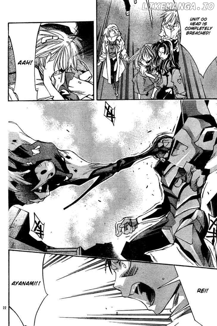 Neon Genesis Evangelion: Koutetsu no Girlfriend 2nd chapter 8 - page 23