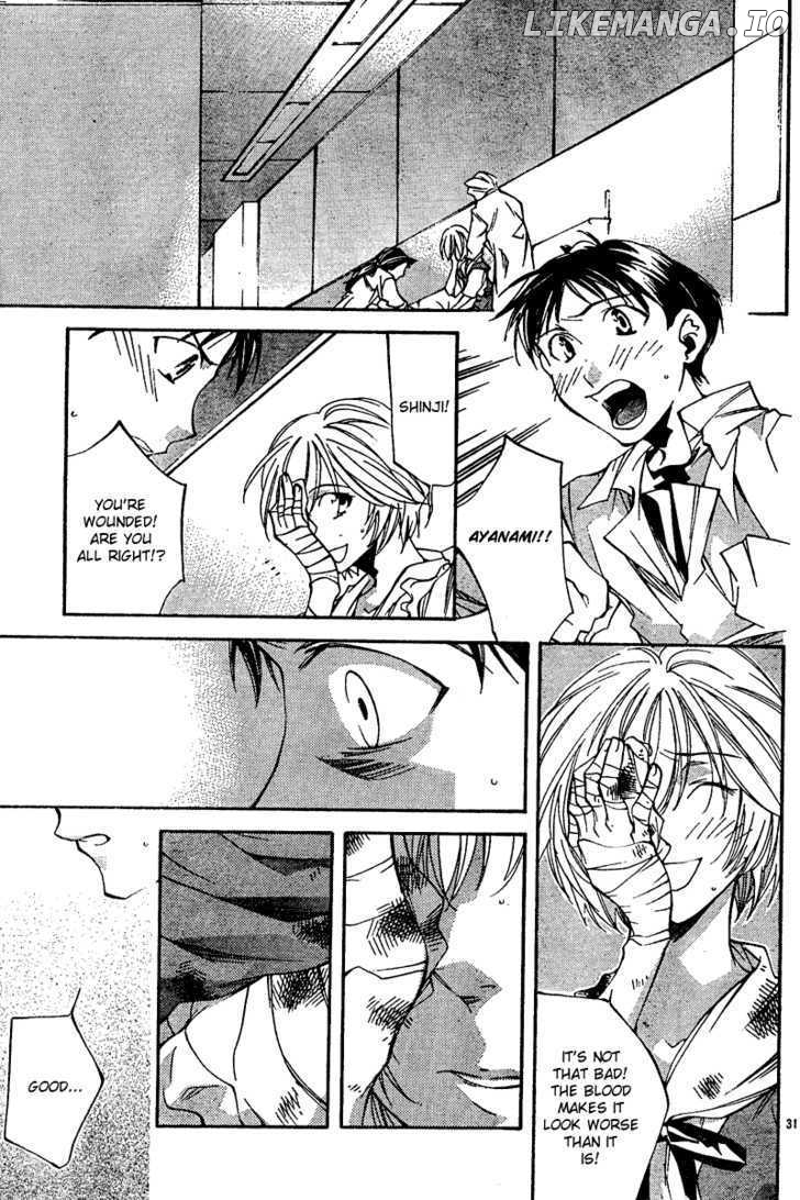 Neon Genesis Evangelion: Koutetsu no Girlfriend 2nd chapter 8 - page 32