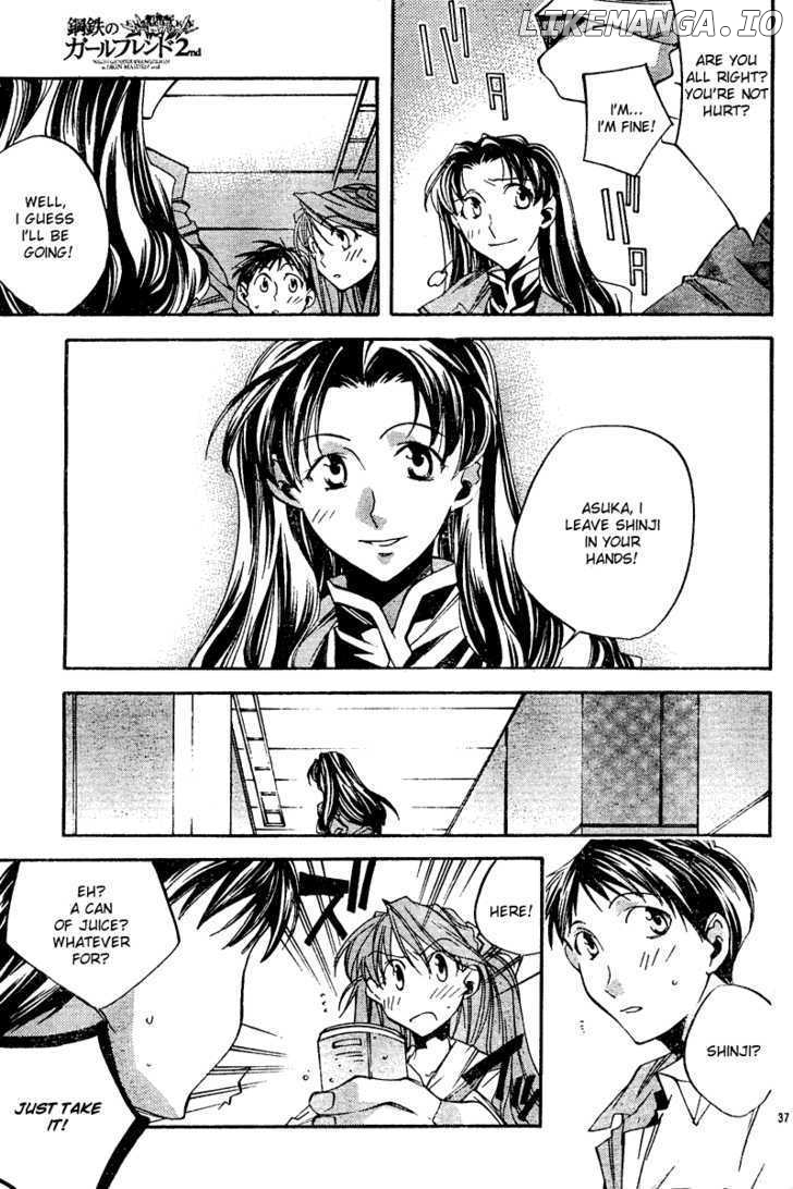 Neon Genesis Evangelion: Koutetsu no Girlfriend 2nd chapter 8 - page 38