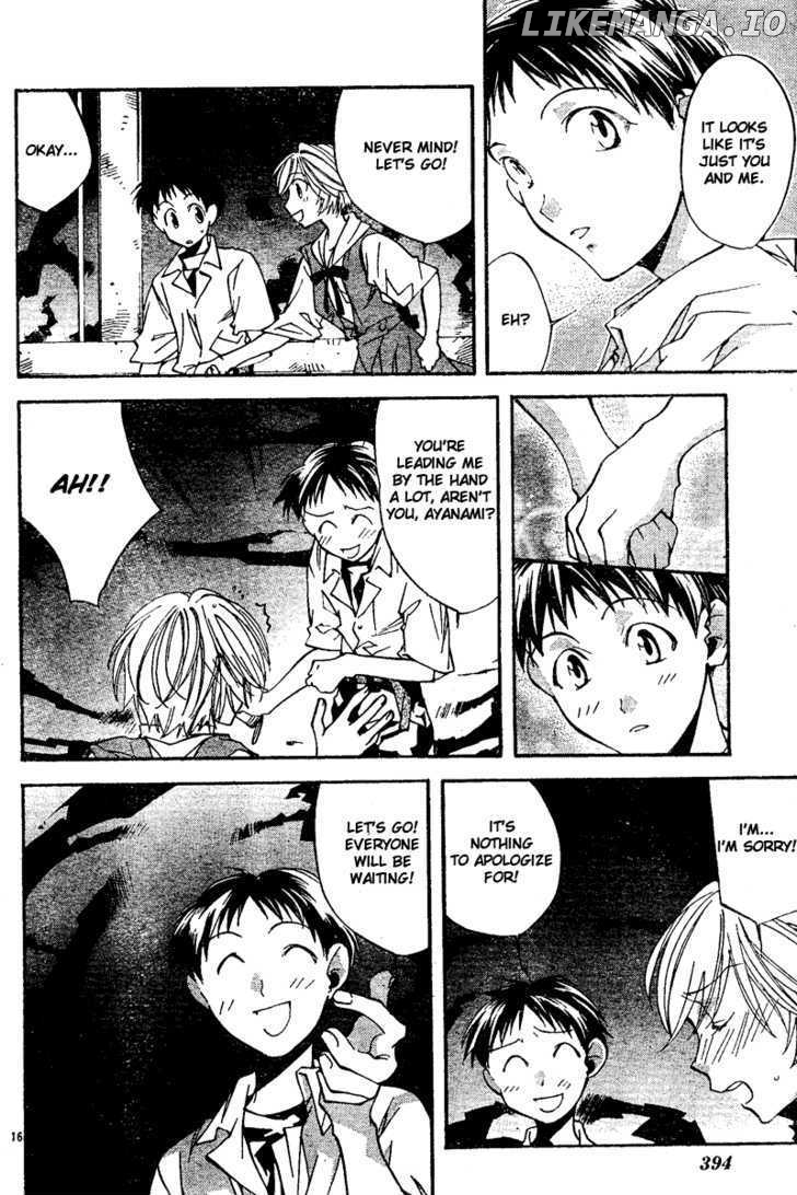 Neon Genesis Evangelion: Koutetsu no Girlfriend 2nd chapter 7 - page 16