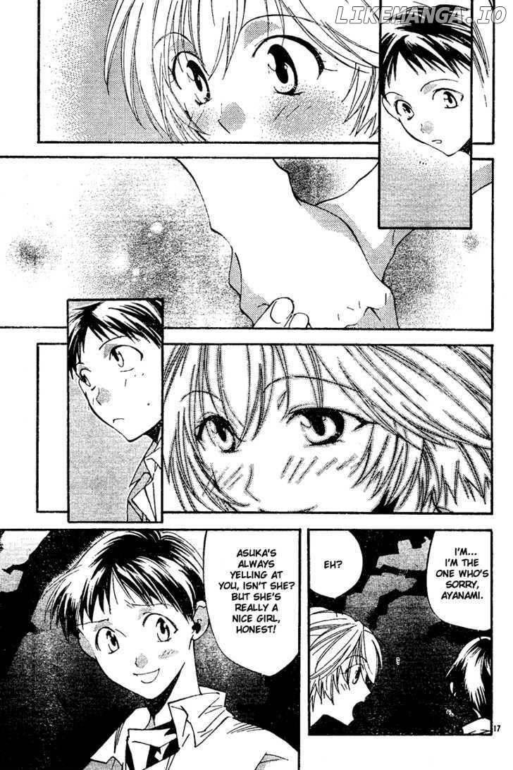 Neon Genesis Evangelion: Koutetsu no Girlfriend 2nd chapter 7 - page 17