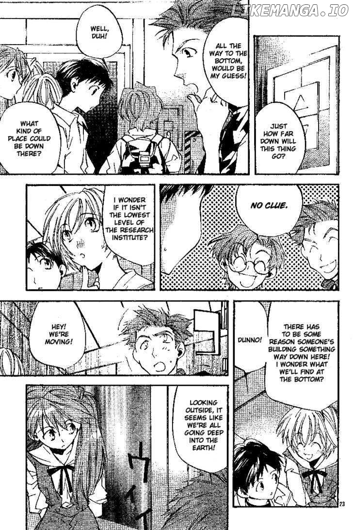 Neon Genesis Evangelion: Koutetsu no Girlfriend 2nd chapter 7 - page 23