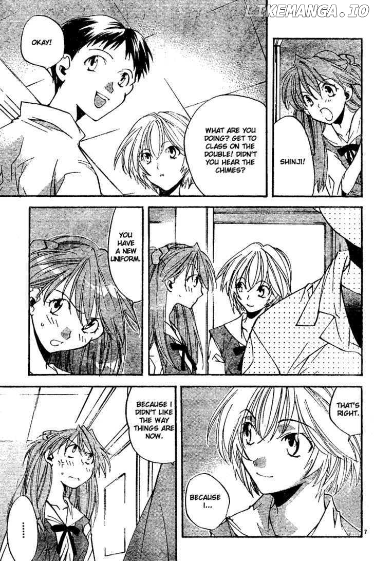 Neon Genesis Evangelion: Koutetsu no Girlfriend 2nd chapter 7 - page 7