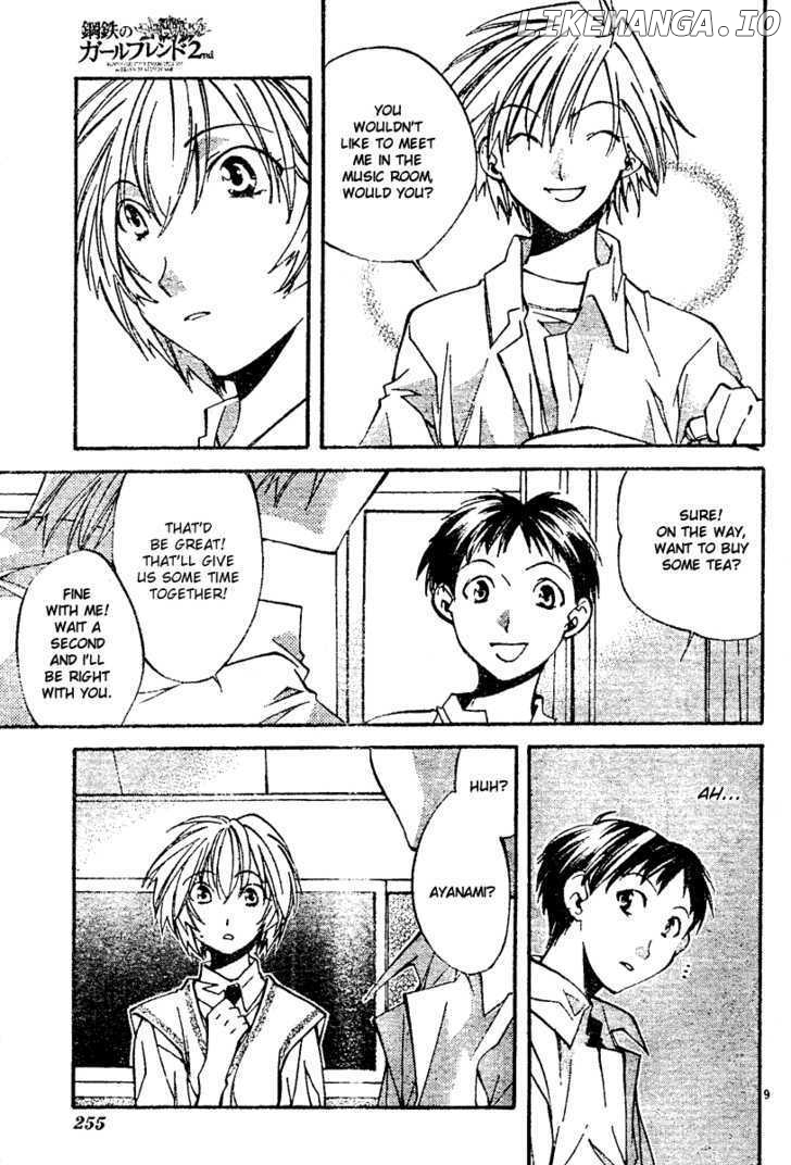 Neon Genesis Evangelion: Koutetsu no Girlfriend 2nd chapter 6 - page 10