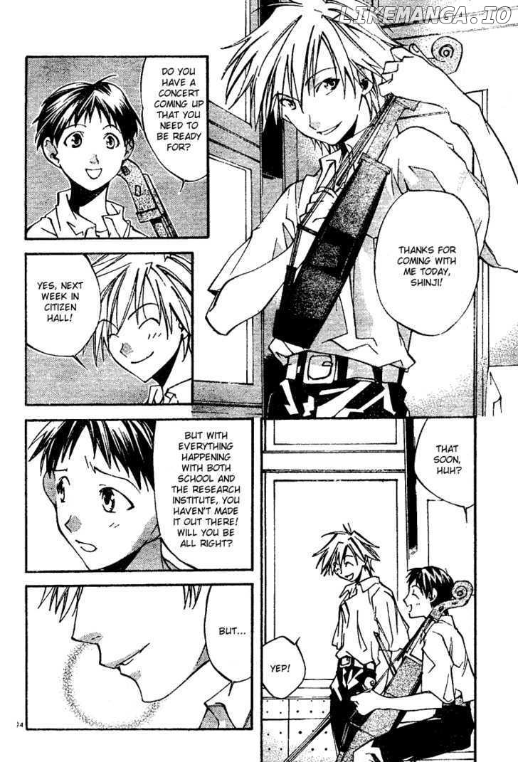 Neon Genesis Evangelion: Koutetsu no Girlfriend 2nd chapter 6 - page 15