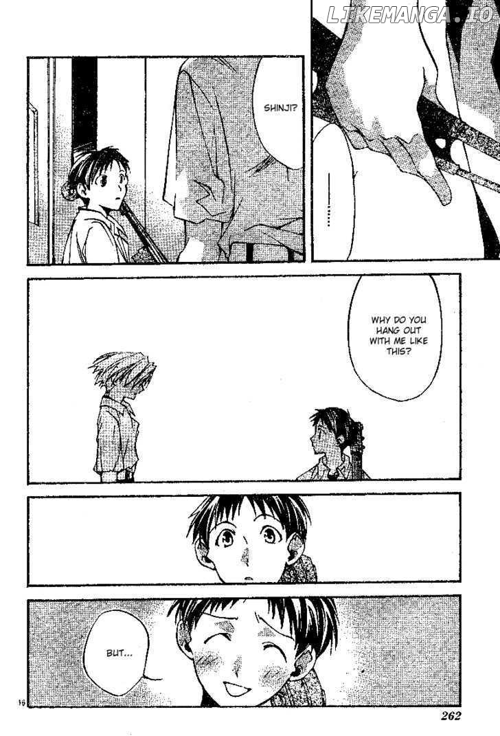 Neon Genesis Evangelion: Koutetsu no Girlfriend 2nd chapter 6 - page 17