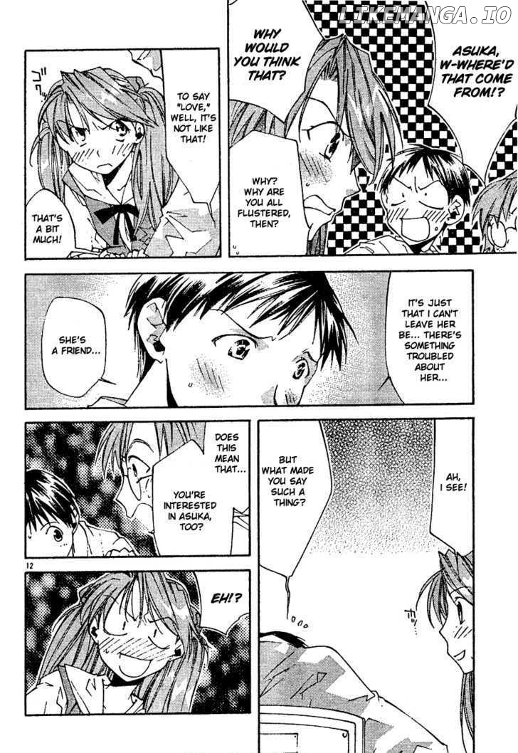 Neon Genesis Evangelion: Koutetsu no Girlfriend 2nd chapter 5 - page 14