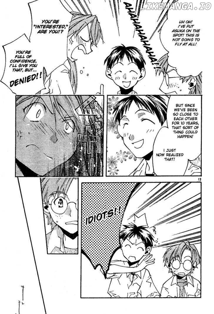 Neon Genesis Evangelion: Koutetsu no Girlfriend 2nd chapter 5 - page 15