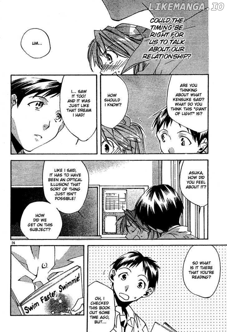 Neon Genesis Evangelion: Koutetsu no Girlfriend 2nd chapter 5 - page 28