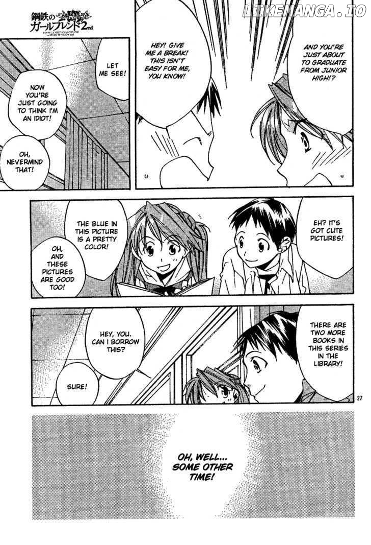 Neon Genesis Evangelion: Koutetsu no Girlfriend 2nd chapter 5 - page 29