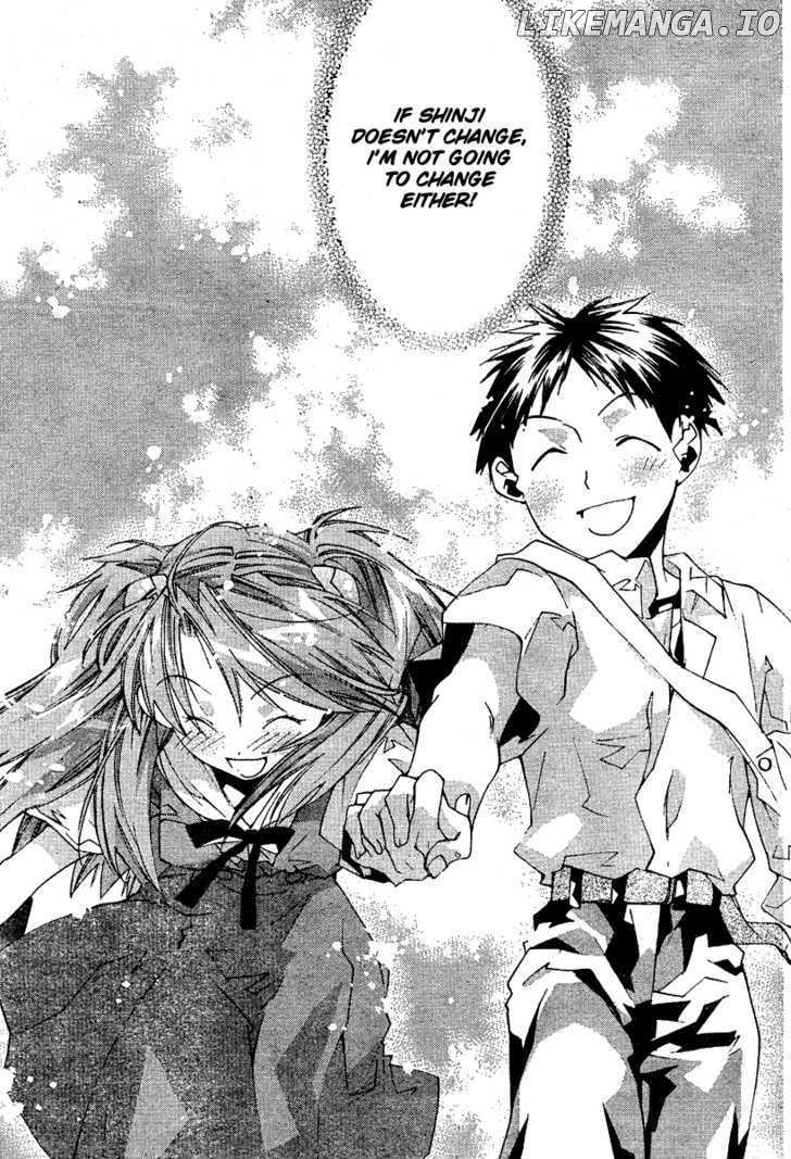 Neon Genesis Evangelion: Koutetsu no Girlfriend 2nd chapter 5 - page 33