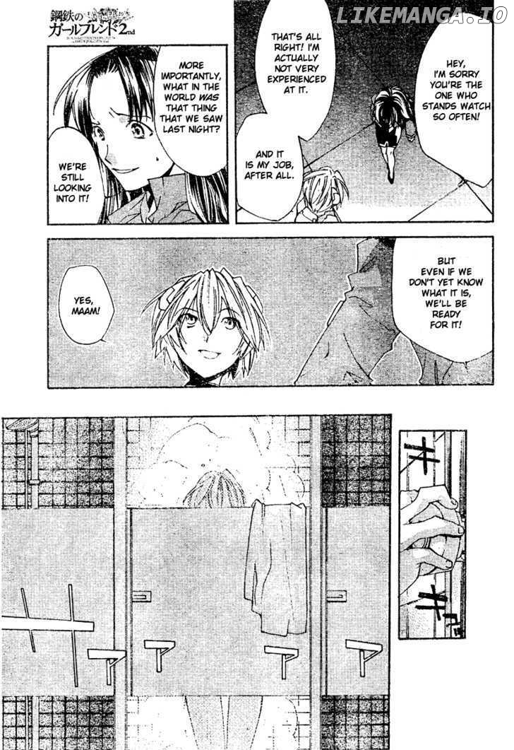 Neon Genesis Evangelion: Koutetsu no Girlfriend 2nd chapter 5 - page 35