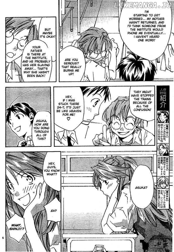 Neon Genesis Evangelion: Koutetsu no Girlfriend 2nd chapter 5 - page 8