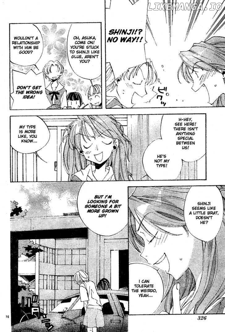 Neon Genesis Evangelion: Koutetsu no Girlfriend 2nd chapter 4 - page 17