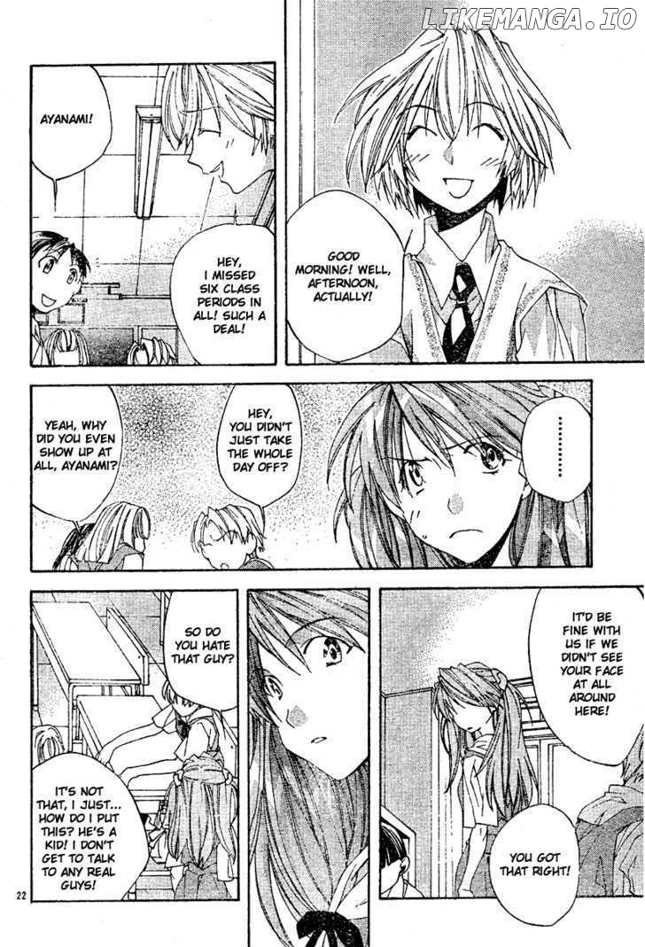 Neon Genesis Evangelion: Koutetsu no Girlfriend 2nd chapter 4 - page 23