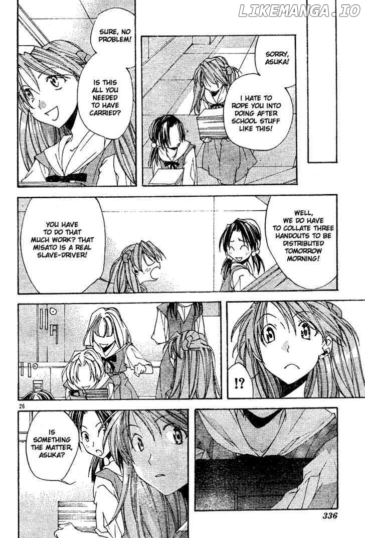 Neon Genesis Evangelion: Koutetsu no Girlfriend 2nd chapter 4 - page 27