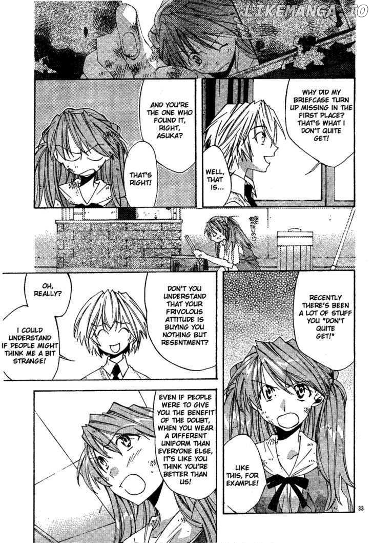 Neon Genesis Evangelion: Koutetsu no Girlfriend 2nd chapter 4 - page 34