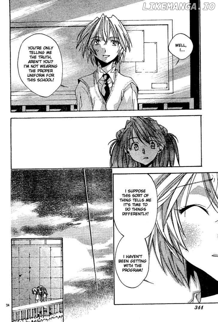 Neon Genesis Evangelion: Koutetsu no Girlfriend 2nd chapter 4 - page 35