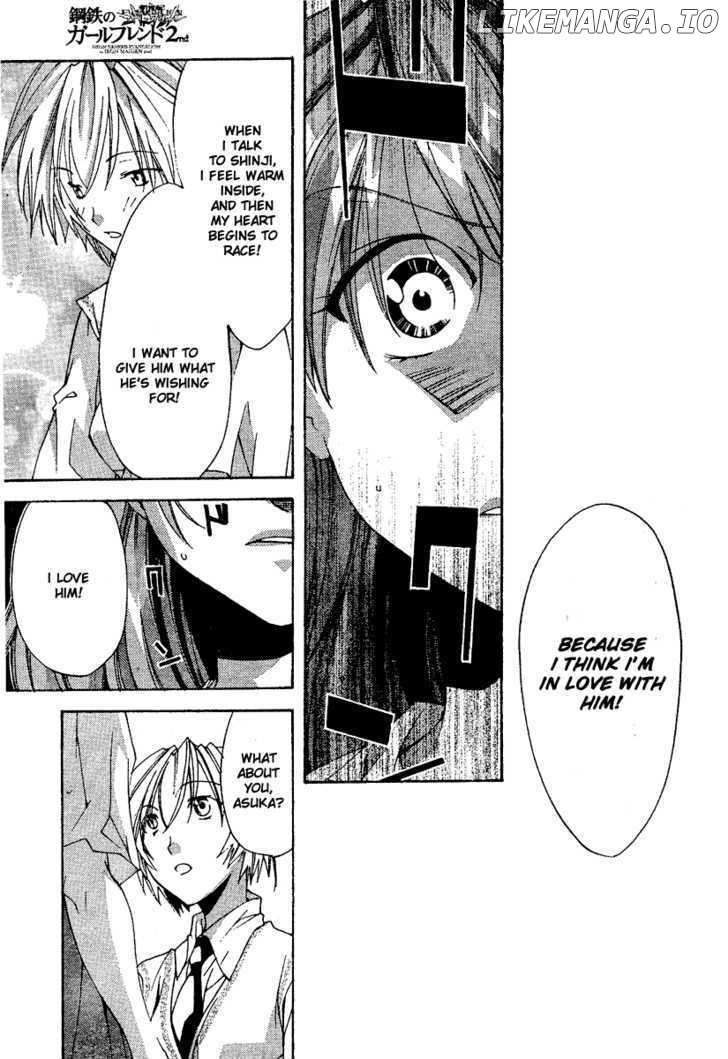 Neon Genesis Evangelion: Koutetsu no Girlfriend 2nd chapter 4 - page 38