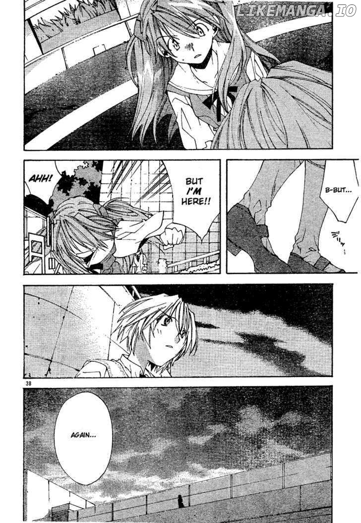 Neon Genesis Evangelion: Koutetsu no Girlfriend 2nd chapter 4 - page 39