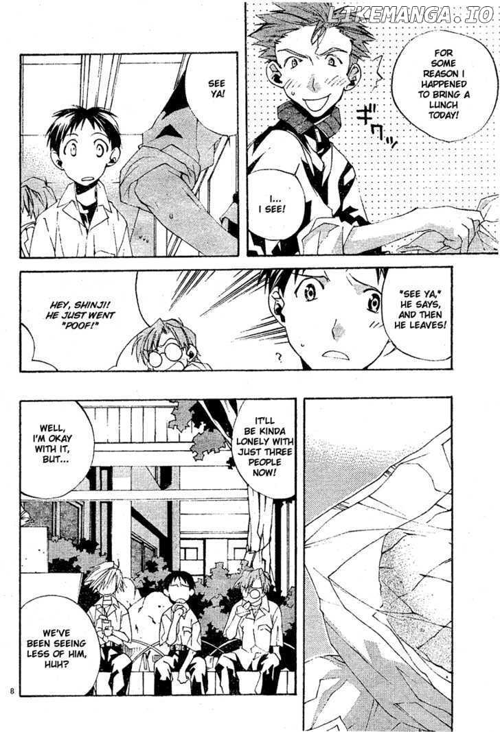 Neon Genesis Evangelion: Koutetsu no Girlfriend 2nd chapter 4 - page 9