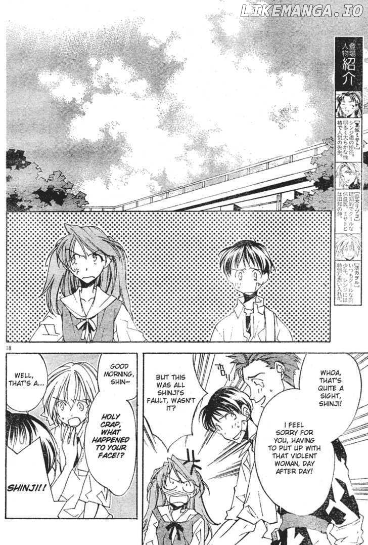 Neon Genesis Evangelion: Koutetsu no Girlfriend 2nd chapter 3 - page 18