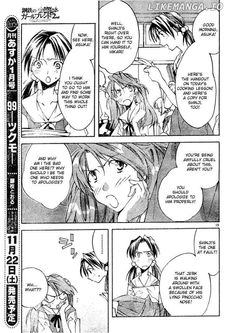 Neon Genesis Evangelion: Koutetsu no Girlfriend 2nd chapter 3 - page 19