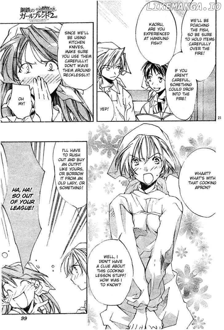 Neon Genesis Evangelion: Koutetsu no Girlfriend 2nd chapter 3 - page 21