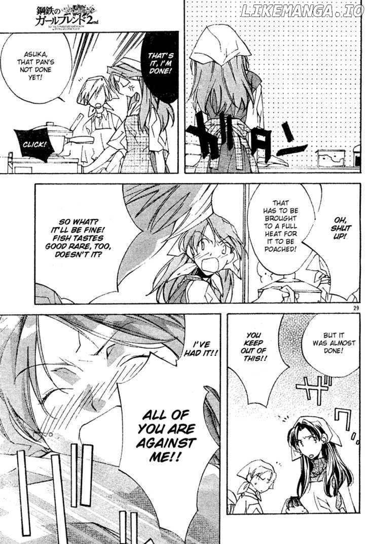 Neon Genesis Evangelion: Koutetsu no Girlfriend 2nd chapter 3 - page 29