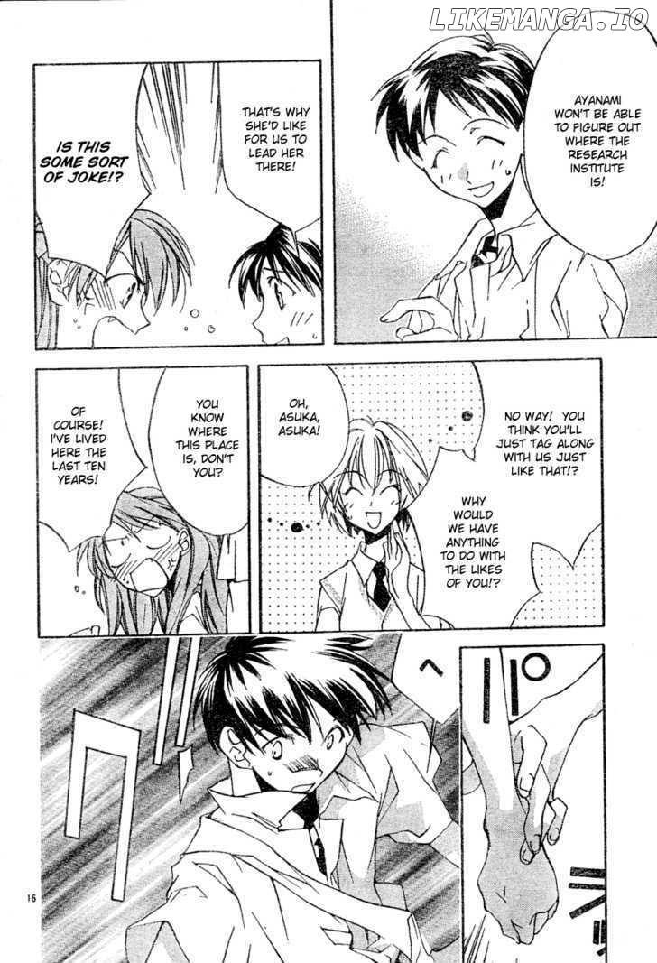 Neon Genesis Evangelion: Koutetsu no Girlfriend 2nd chapter 2 - page 16