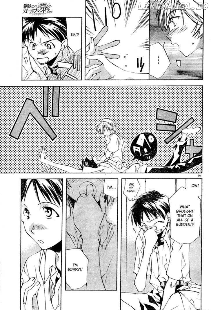 Neon Genesis Evangelion: Koutetsu no Girlfriend 2nd chapter 2 - page 19