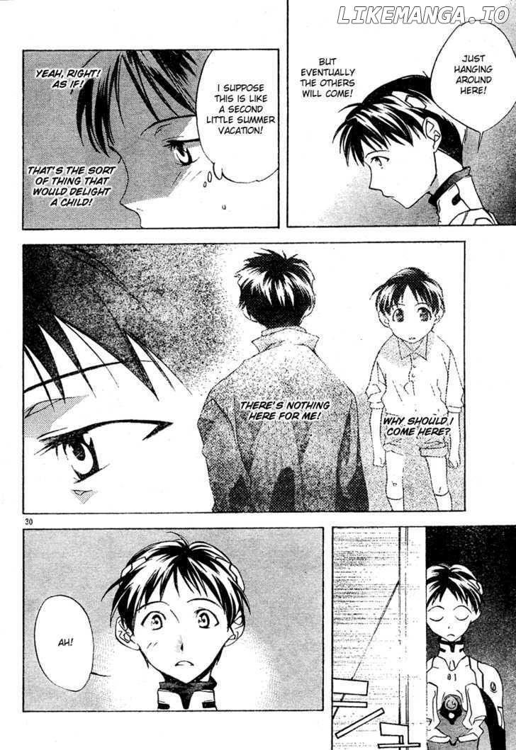 Neon Genesis Evangelion: Koutetsu no Girlfriend 2nd chapter 2 - page 30