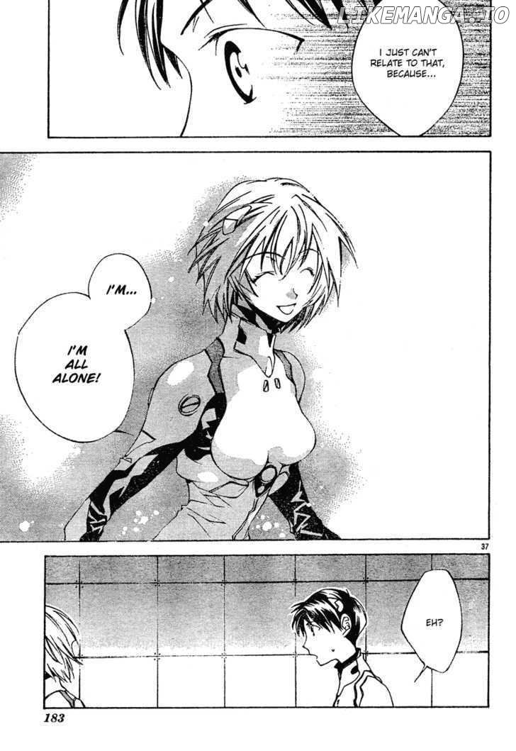 Neon Genesis Evangelion: Koutetsu no Girlfriend 2nd chapter 2 - page 37