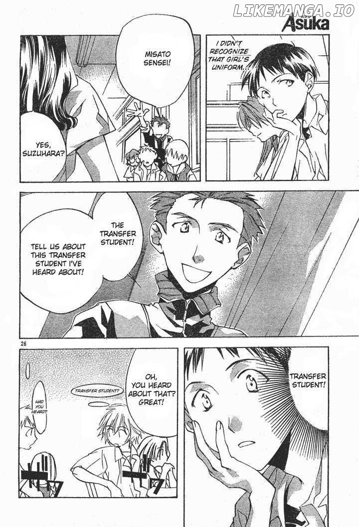 Neon Genesis Evangelion: Koutetsu no Girlfriend 2nd chapter 1 - page 29