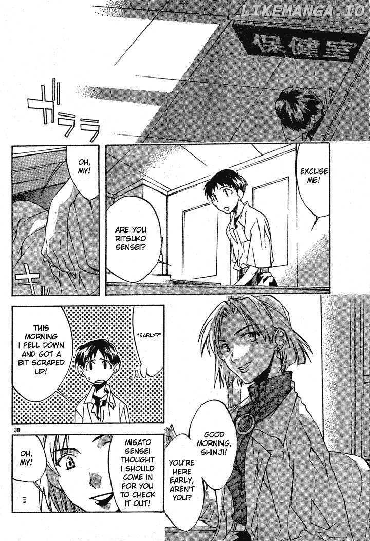 Neon Genesis Evangelion: Koutetsu no Girlfriend 2nd chapter 1 - page 41