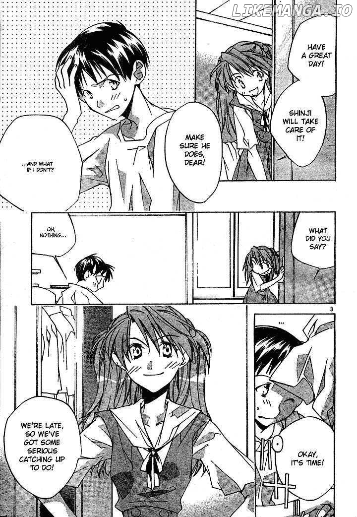 Neon Genesis Evangelion: Koutetsu no Girlfriend 2nd chapter 1 - page 6