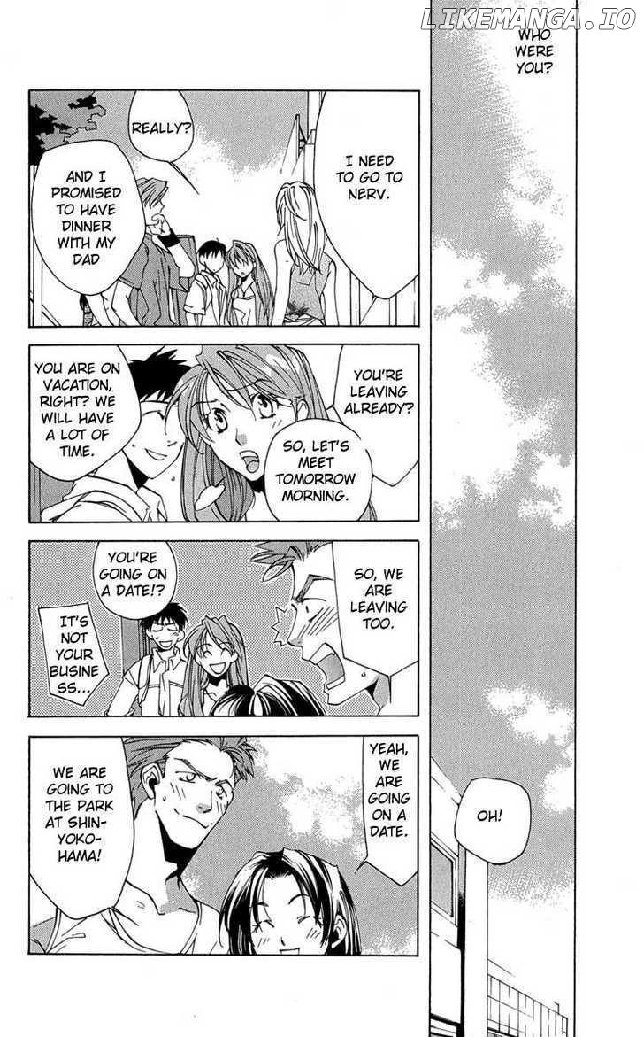 Neon Genesis Evangelion: Koutetsu no Girlfriend 2nd chapter 16 - page 56