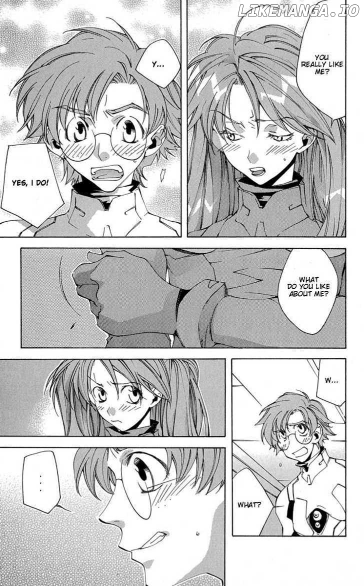 Neon Genesis Evangelion: Koutetsu no Girlfriend 2nd chapter 14 - page 11