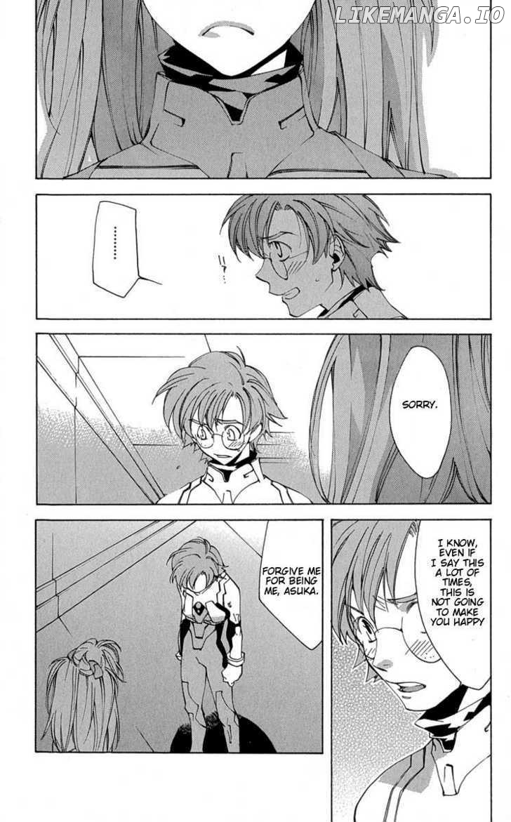 Neon Genesis Evangelion: Koutetsu no Girlfriend 2nd chapter 14 - page 13