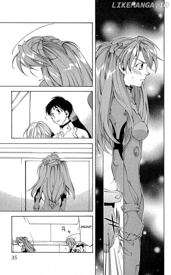 Neon Genesis Evangelion: Koutetsu no Girlfriend 2nd chapter 14 - page 7