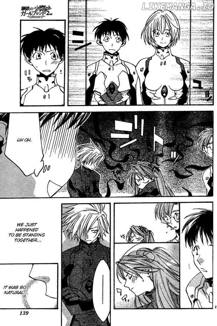 Neon Genesis Evangelion: Koutetsu no Girlfriend 2nd chapter 13 - page 21