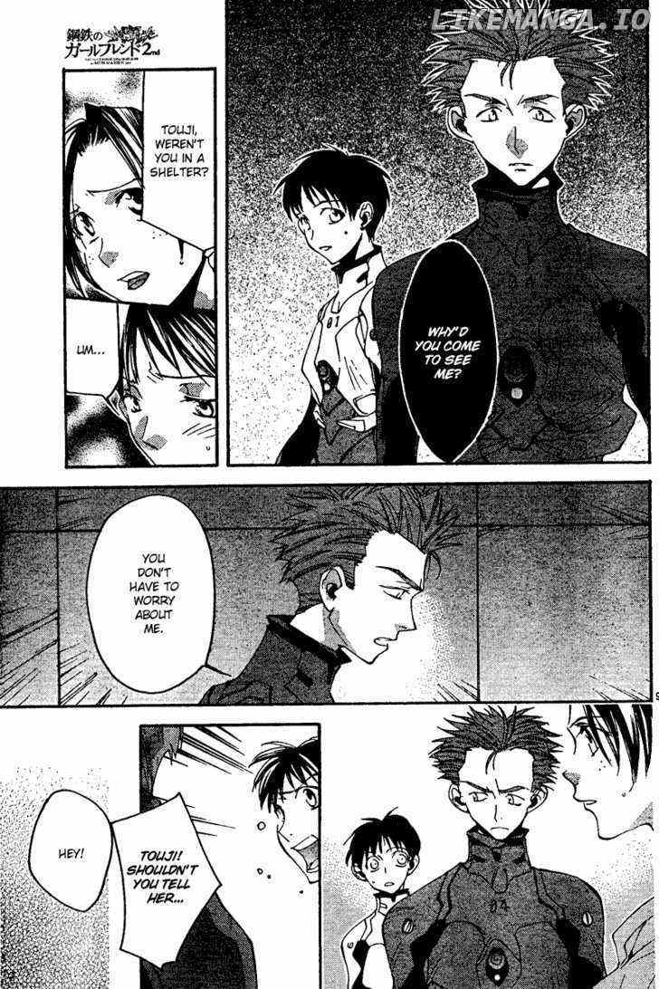 Neon Genesis Evangelion: Koutetsu no Girlfriend 2nd chapter 13 - page 9